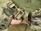 Подсумок под магазин Tactic, тактический армейский подсумок ак одинарный цвет Мультикам (pouch-AK-multicam) - изображение 4