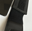 Сумка сумка на пояс для телефону Tactic з діагоналлю від 5" до 7" Чорний (0101-black) - зображення 5