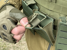 Подсумок под магазин Tactic, тактический армейский подсумок ак одинарный цвет Олива (pouch-AK-olive) - изображение 5