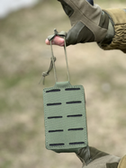Подсумок под магазин Tactic, тактический армейский подсумок ак одинарный цвет Олива (pouch-AK-olive) - изображение 9