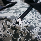 Баул-сумка 100л армійська Оксфорд піксель з кріпленням для каремату та саперної лопати. - зображення 9