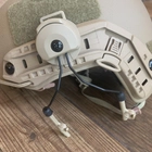 Кріплення активних навушників до шолома ТОР Fast койот - зображення 5