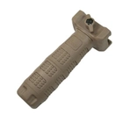 Тактическая передняя пистолетная рукоять IMI IVG - Interchangeable Vertical Grip ZG106 Тан (Tan) - изображение 1