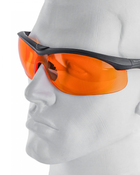 Очки Swiss Eye Lancer баллистические оранжевое стекло Тактические военные очки - изображение 4