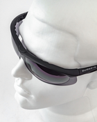 Окуляри Swiss Eye Lancer баллістичні темне скло Тактичні військові окуляри - зображення 4