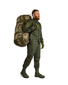 Баул военный на 140 л пиксель Армейская сумка - изображение 7