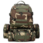 Тактичний рюкзак Tactic Bag Forest Woodland великий з підсумками - зображення 2