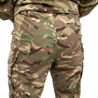 Чоловічий тактичний армійський костюм для ЗСУ MultiCam рип-стоп 20222087-46 9323 46 розмір - зображення 4