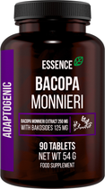 Ekstrakt z Bakopy Drobnolistnej Essence Bacopa Monnieri 250 mg 90 tabletek (5902811806756) - obraz 1