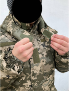 Куртка-бушлат военная мужская тактическая водонепроницаемая ВСУ (ЗСУ) 20222115-46 9403 46 размер - изображение 3