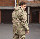 Куртка-бушлат военная мужская тактическая ВСУ (ЗСУ) Мультикам 8587 52 размер - зображення 3