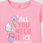 Піжама літня дитяча (футболка + шорти) OVS 1802867 146 см Рожева (8056781092170) - зображення 2