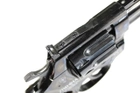 Револьвер под патрон Флобера Profi 4.5" черный дерево з Кобурою - зображення 4