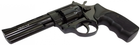 Револьвер под патрон Флобера Profi 4.5" черный пластик - изображение 4