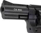 Револьвер под патрон Флобера Stalker 3" zinc чёрная рукоять с Кобурой - изображение 4