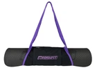 Сумка-переноска EasyFit для йога-коврика фиолетовая (спортивная сумка для каремата, йогамата для фитнеса, пилатеса) EF-YB38-V