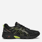 Buty do biegania w terenie męskie ASICS Gel-Venture 6 1203A245-002 43.5 27.5 cm Czarny/Limonkowy (4550456207523)