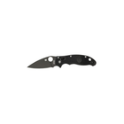 Ніж Spyderco Manix 2 Black Blade, BD1 (C101PBBK2)