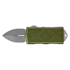 Ніж Microtech Exocet Double Edge Stonewash Distressed OD Green (157-10DOD) - зображення 1