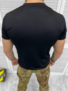 Тактична футболка з інноваційного матеріалу Black M - зображення 3