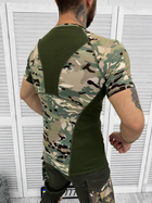 Тактическая футболка из инновационного материала Coolpass ВСУ Multicam XXL - изображение 4