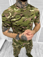 Тактична футболка військового стилю з інноваційного матеріалу Multicam XXL - зображення 2