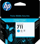 Картридж HP 711 DesignJet T120/T520 Cyan 3-Pack (CZ134A) - зображення 1