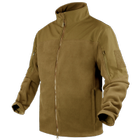 Тактический флисовая куртка Condor BRAVO FLEECE JACKET 101096 Large, Тан (Tan) - изображение 1