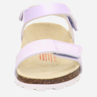 Підліткові шкіряні сандалії для дівчинки Superfit Fussbettpantoffel 1-000123-8510 36 Фіолетові (9008518908734) - зображення 3