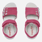 Sandały dziecięce dla dziewczynki skórzane Superfit Emily 1-006137-5510 26 Różowe (9008518916371) - obraz 4