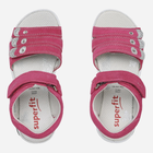 Sandały dziecięce dla dziewczynki skórzane Superfit Emily 1-006137-5510 27 Różowe (9008518916388) - obraz 4
