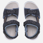 Sandały chłopięce skórzane Superfit Criss Cross 1-000580-8010 33 Blue (9010159149131) - obraz 4
