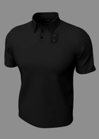 Тактична футболка поло GorLin 48 Чорний (Т-42) - зображення 1