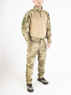 Военный летний костюм (штаны + убакс), рип-стоп пиксель ВСУ, 65/35, койот, размер 48 - изображение 3