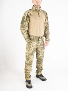Военный летний костюм (штаны + убакс), рип-стоп пиксель ВСУ, 65/35, койот, размер 58 - изображение 3