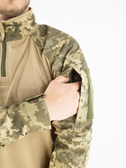 Військовий літній костюм (штани + убакс), ріп-стоп піксель ЗСУ, 65/35, койот, розмір 48 - зображення 6