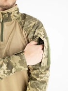 Військовий літній костюм (штани + убакс), ріп-стоп піксель ЗСУ, 65/35, койот, розмір 58 - зображення 6