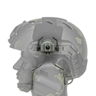Адаптер кріплення для активних навушників Howard Impact Sport, Bolt, Pro, Earmor на шолом, каску 19-22мм, затискний - зображення 2
