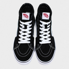 ЖІночі кеди високі Vans Sk8-Hi VN000D5IB8C1 40 (9US) 25.5 см Чорні (700053629462) - зображення 4