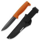 Ніж Peltonen M07 Ranger Knife Orange Handle (teflon, composite) - зображення 3