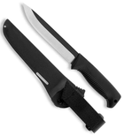 Нож Peltonen M95 Ranger Knife Black Handle (uncoated, composite) - изображение 5
