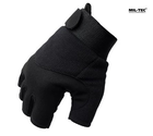 Перчатки тактические MIL-TEC Army Fingerless Gloves Black 12538502 размер M - изображение 3