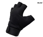 Перчатки тактические MIL-TEC Army Fingerless Gloves Black 12538502 размер M - изображение 6