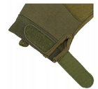 Тактические перчатки Mil-Tec Army Fingerless Gloves 12538501 олива размер 2XL - изображение 4