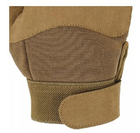 Перчатки тактические без пальцев Mil-Tec Army Fingerless Gloves 12538519 Coyote размер L - изображение 7