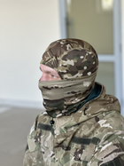 Тактична балаклава маска підшоломник Tactic військова балаклава мультикам (K-5) - зображення 3