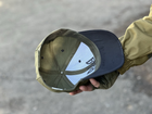 Тактическая кепка Tactic бейсболка с лого Герб Украины Олива/Черный (TY-9883-black/olive) - изображение 7