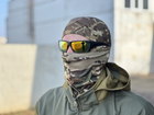 Тактические очки Tactic защитные армейские очки со сменными линзами цвет оправы черный (Еss-Rollbar) - изображение 3