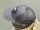 Тактическая кепка Tactic бейсболка с липучкой под шеврон, кепка с лого Каратель Черный (TY-4832-black) - изображение 5