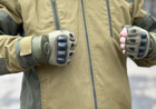 Тактичні безпальні рукавички Tactic армійські рукавички із захистом кістячок розмір L колір Олива (oakley-olive-L) - зображення 3